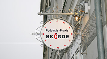 Podologie Schleswig Praxis Außen